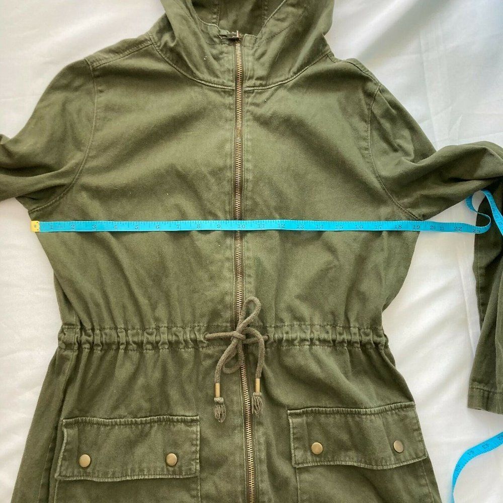 Old Navy 100% Cotton Olive Safari Utility Jacket - Picture 10 of 12